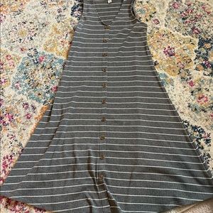 Old navy gray dress womens small